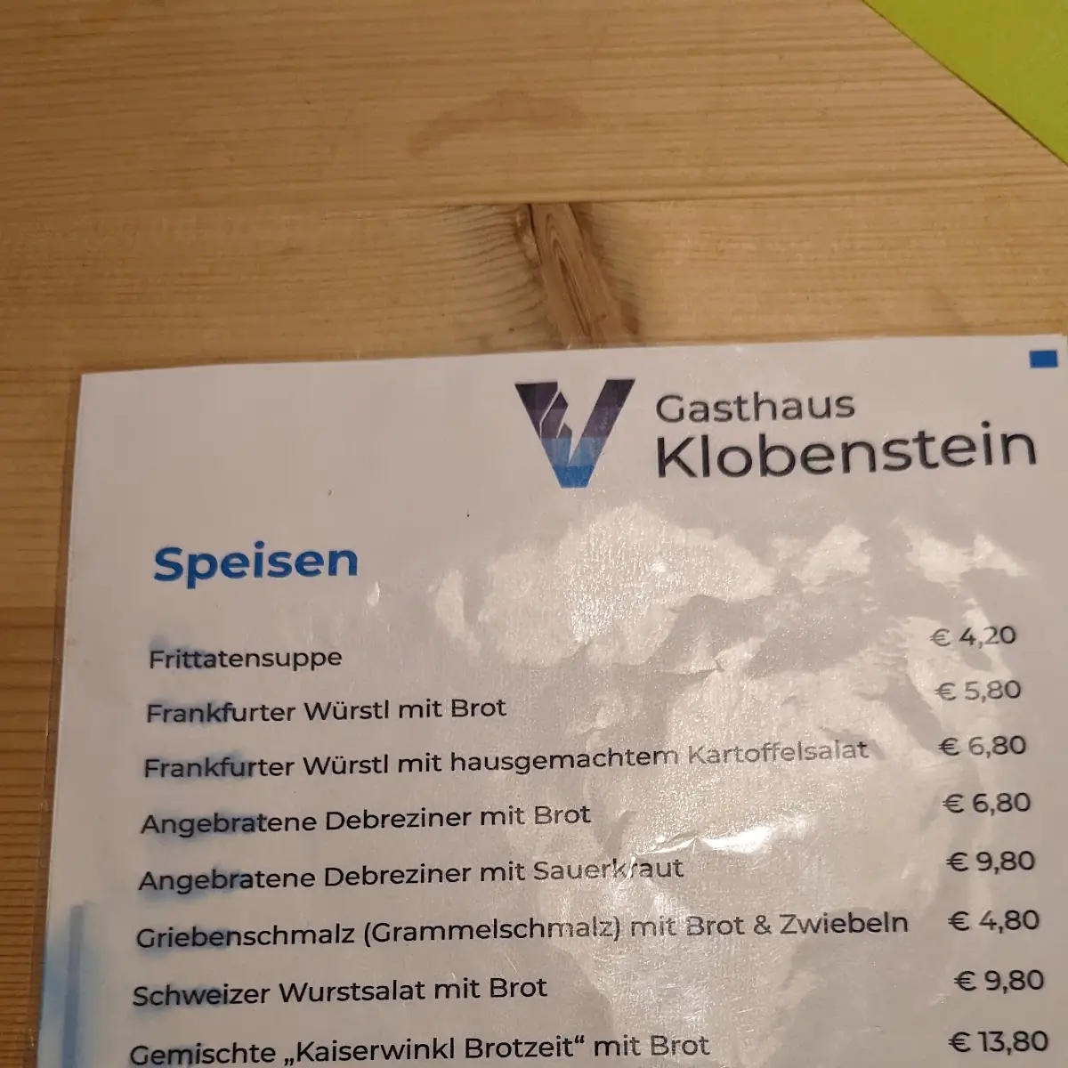 Speisekarte photo 8