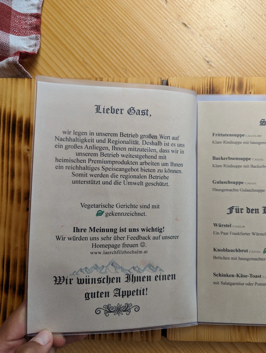 Speisekarte photo 6
