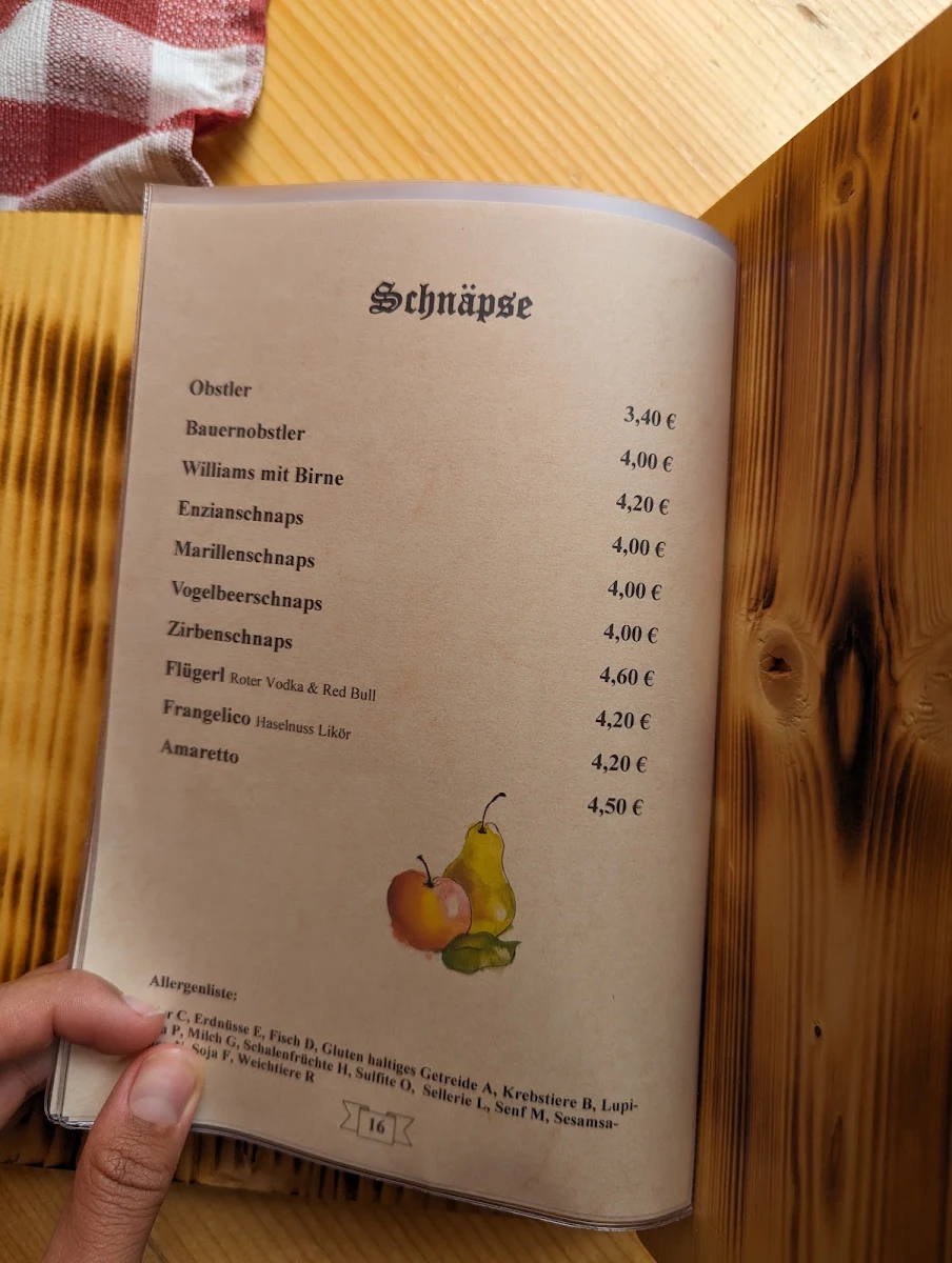 Speisekarte photo 8