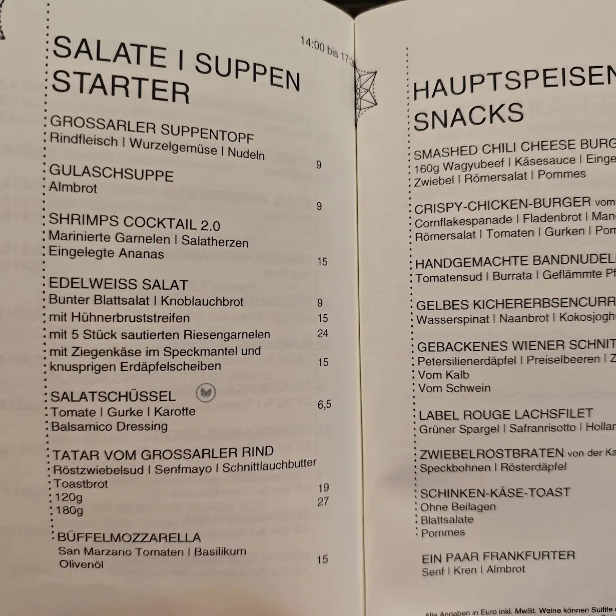 Speisekarte photo 2