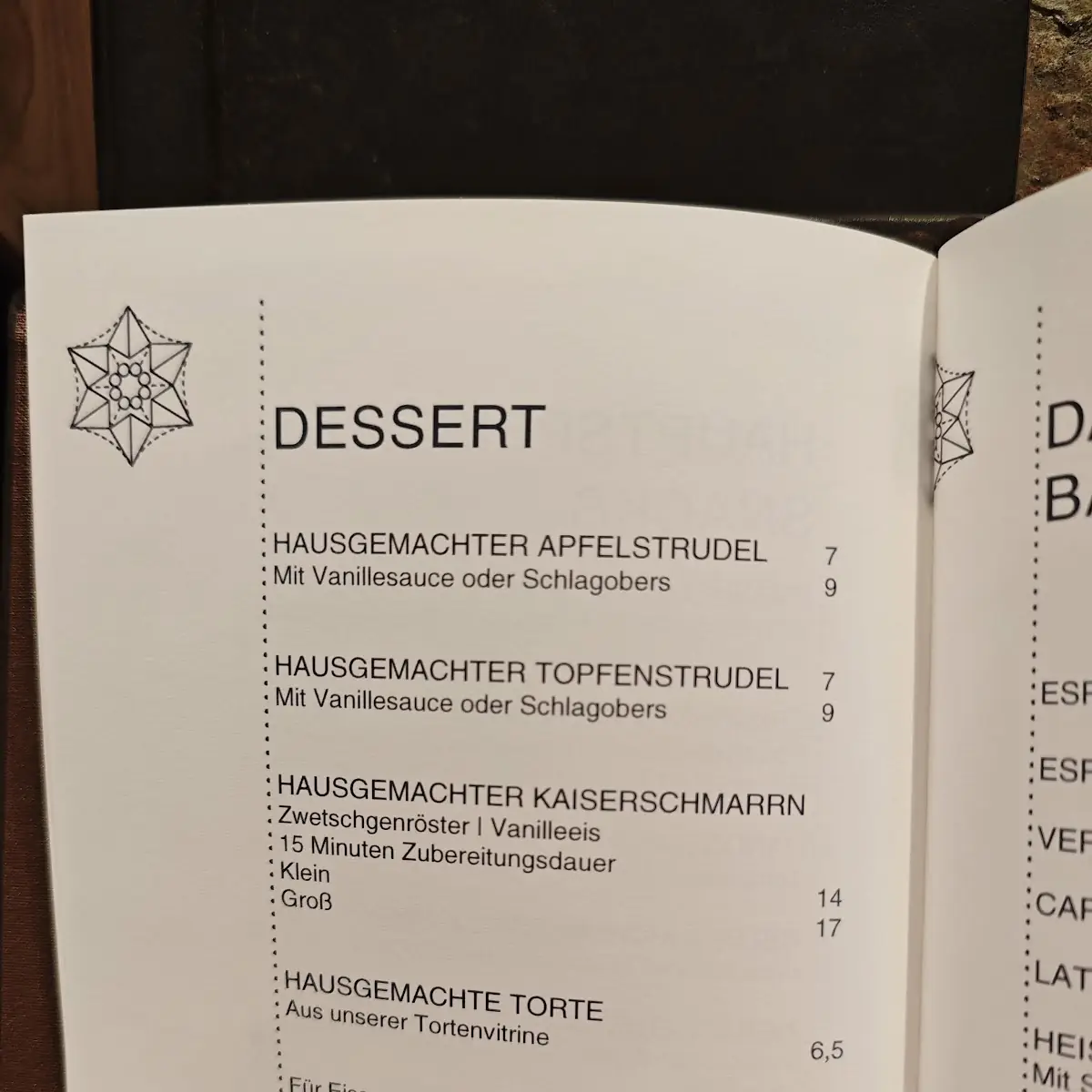 Speisekarte photo 4