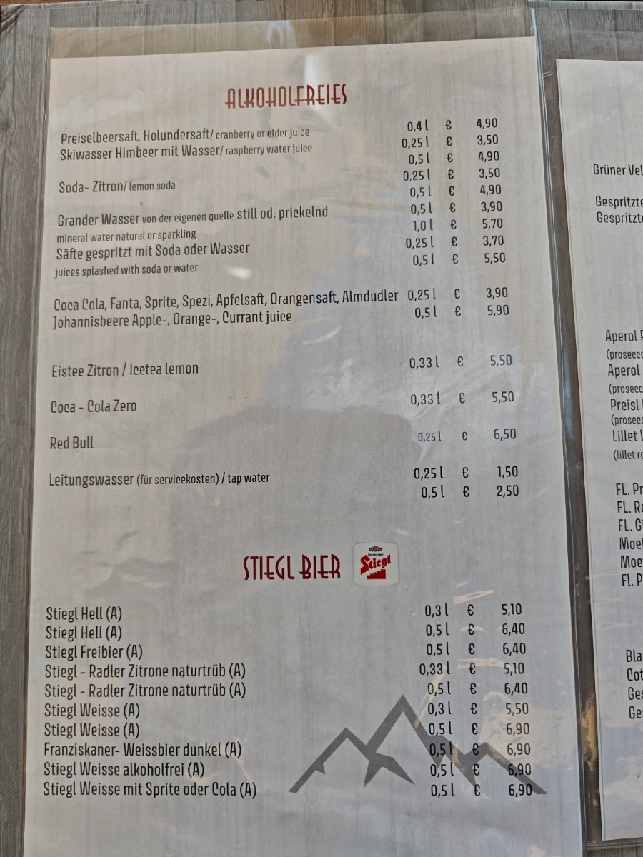 Speisekarte photo 2