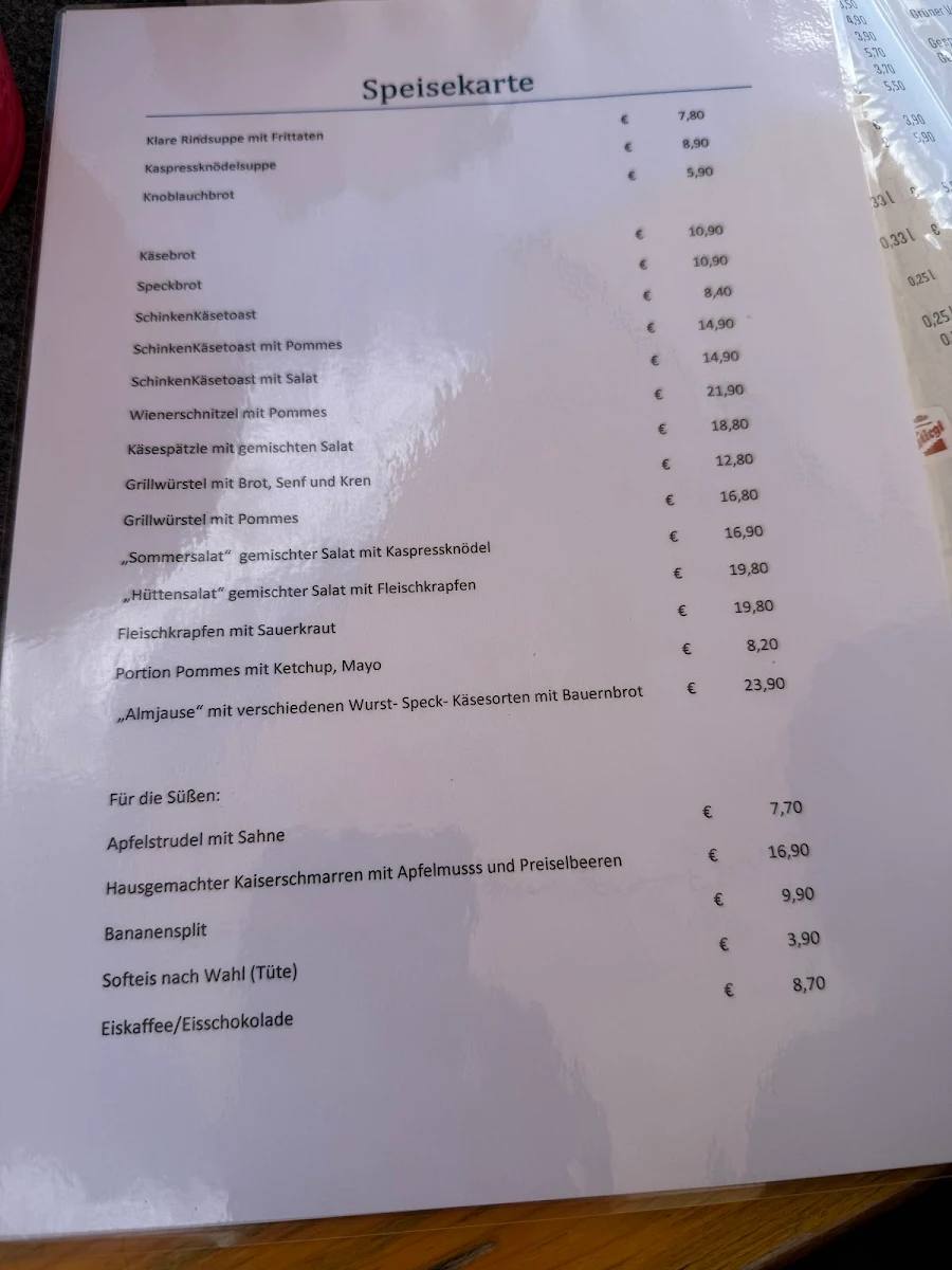 Speisekarte photo 4