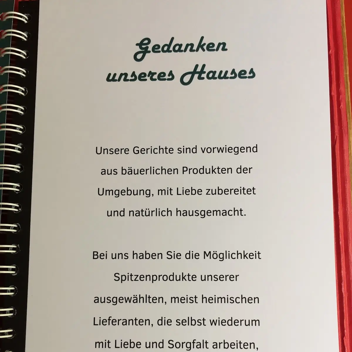 Speisekarte photo 8