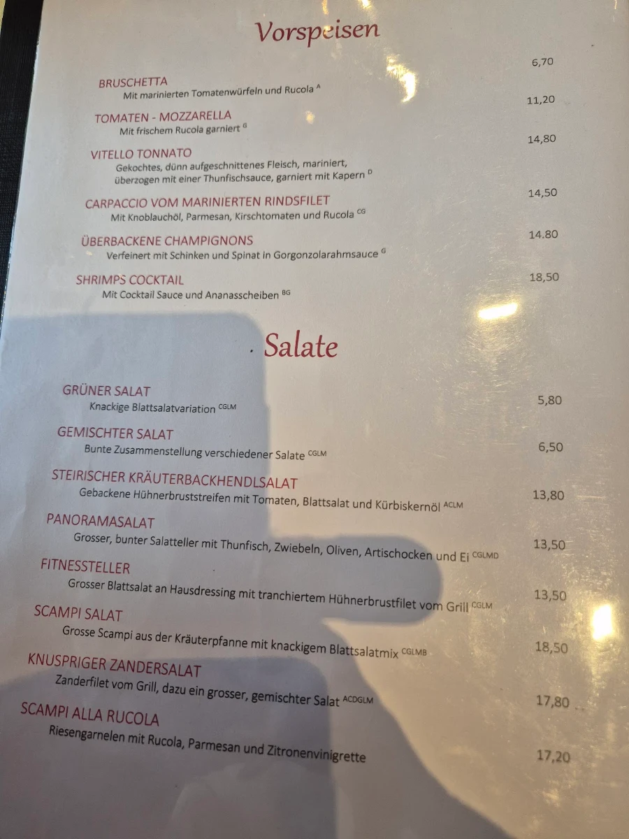 Speisekarte photo 2