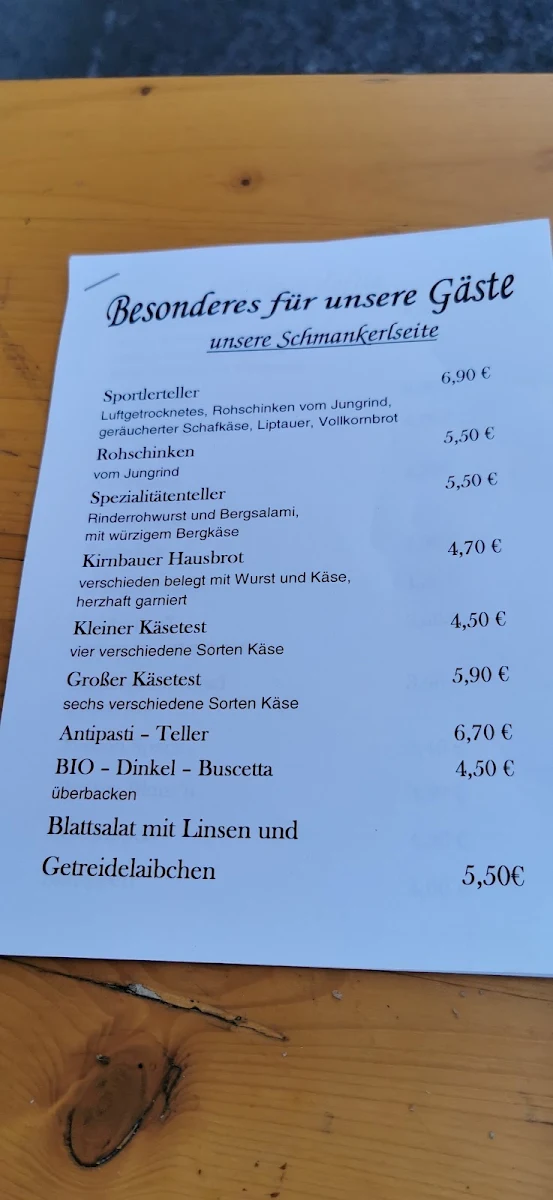 Speisekarte photo 3