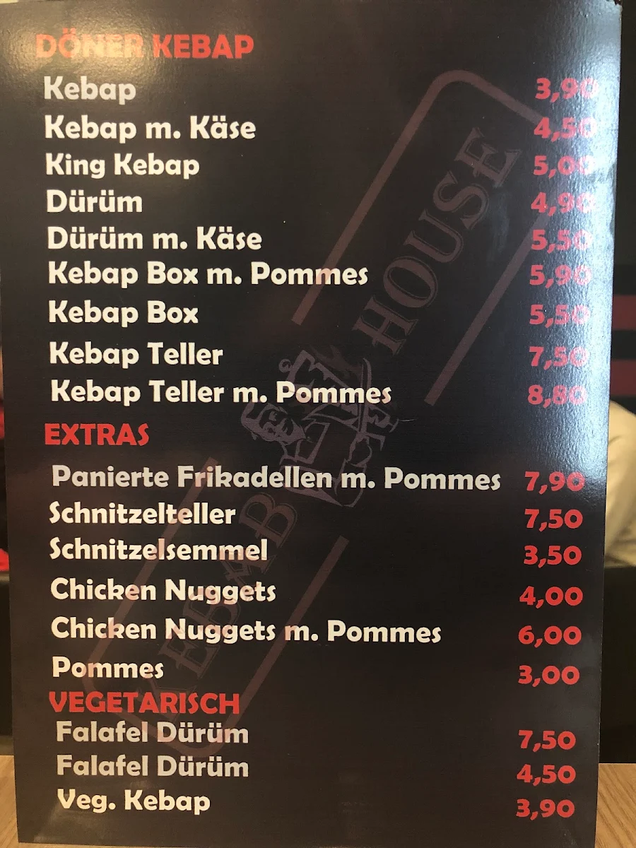 Speisekarte photo 1