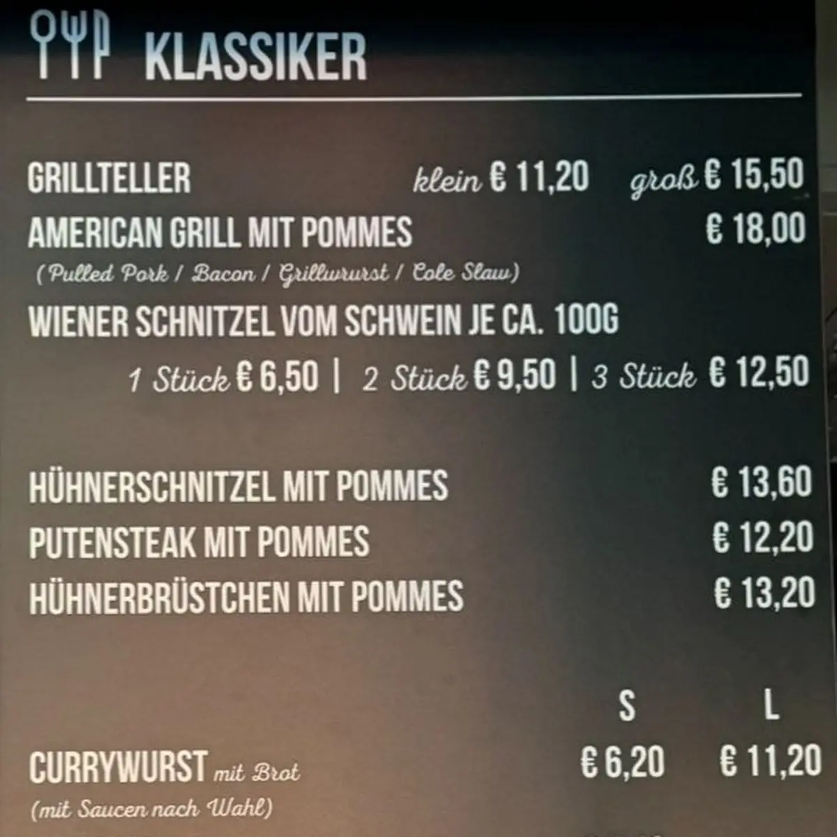 Speisekarte photo 4