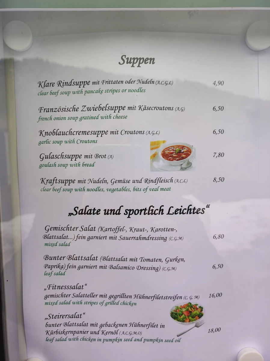 Speisekarte photo 2