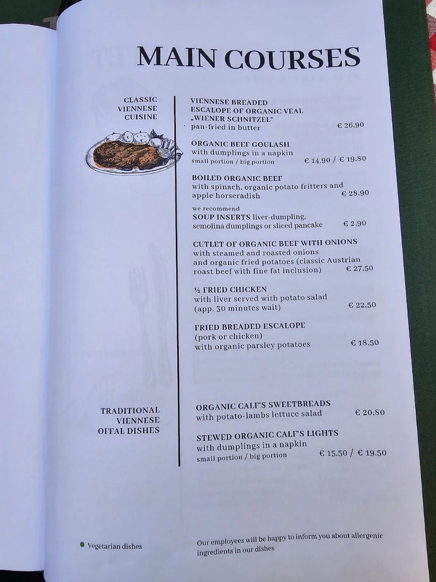 Speisekarte photo 1