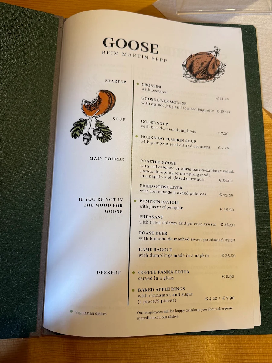 Speisekarte photo 6