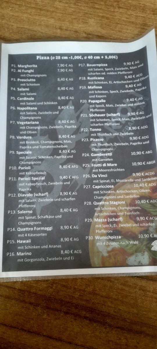 Speisekarte photo 1