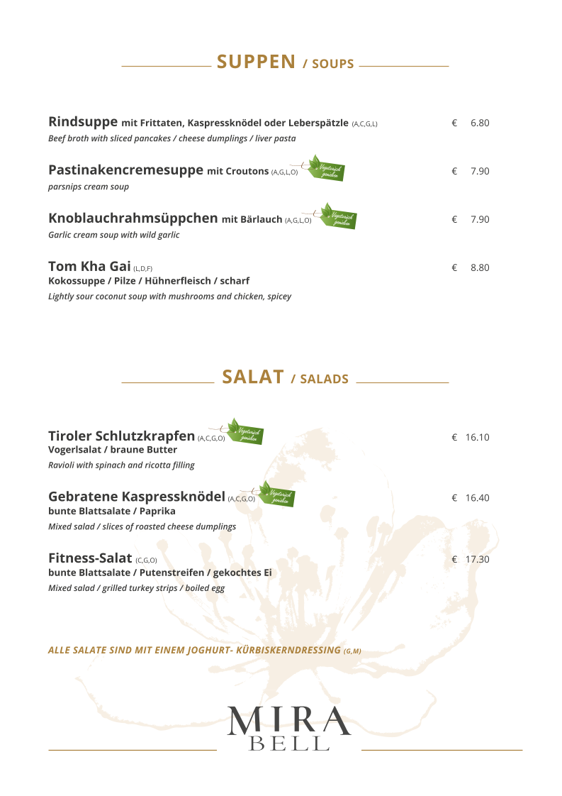 Speisekarte photo 5