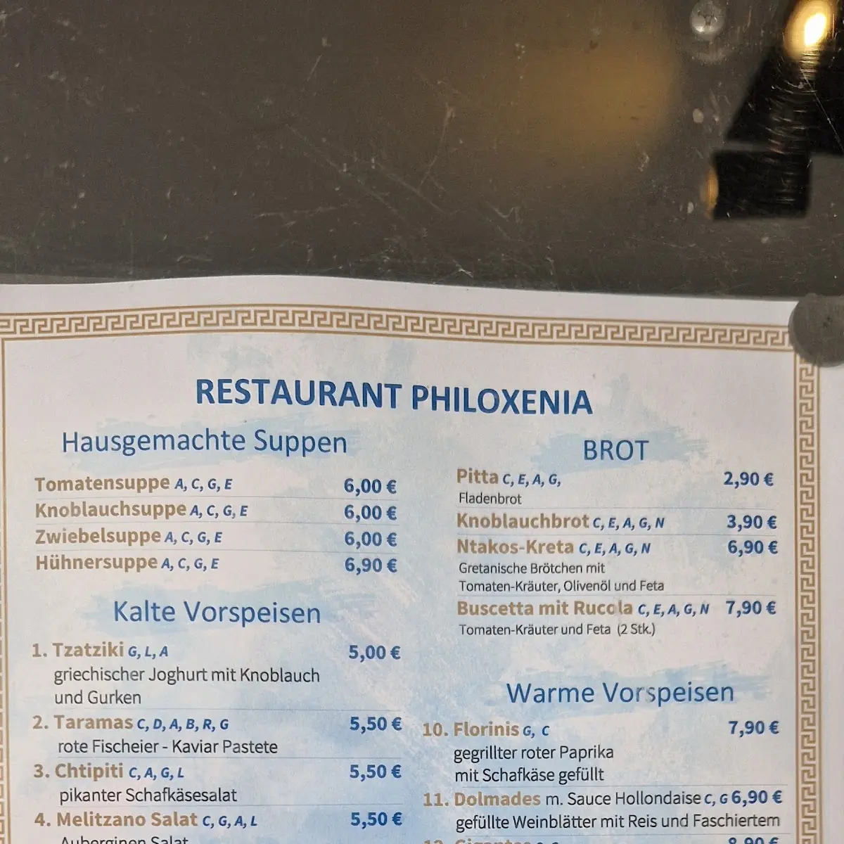 Speisekarte photo 5