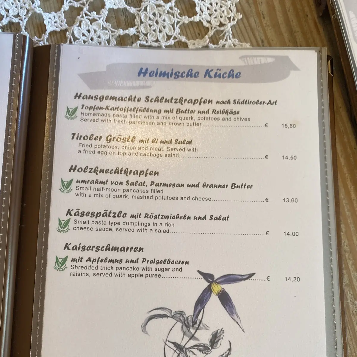 Speisekarte photo 7