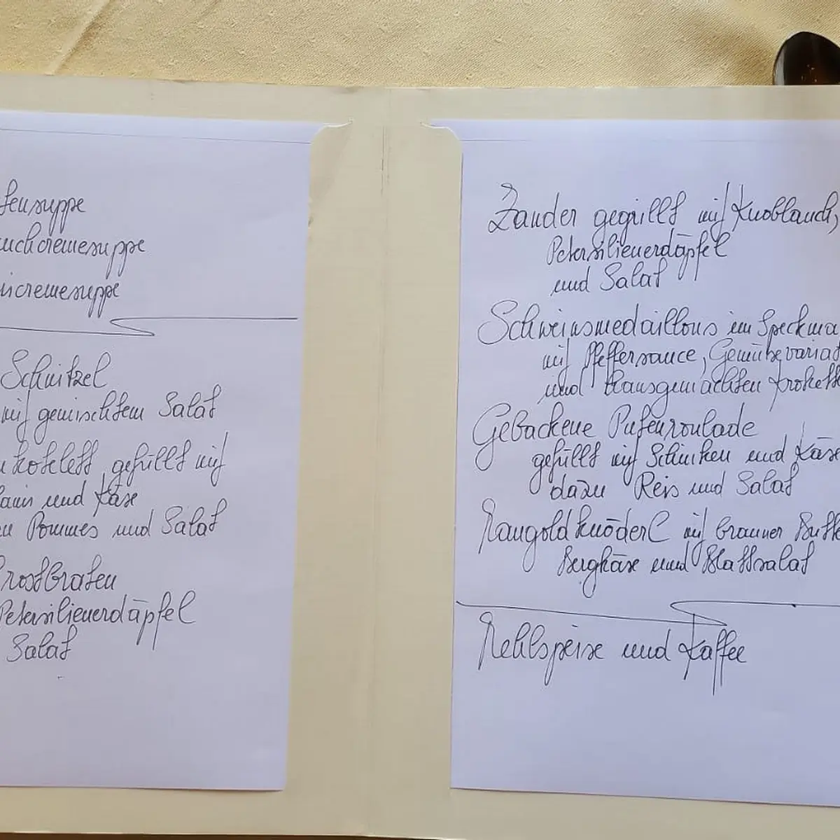 Speisekarte photo 3