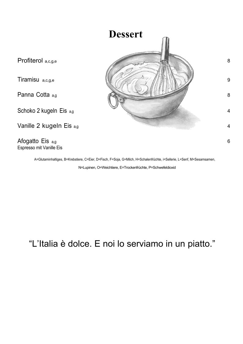 Speisekarte photo 6