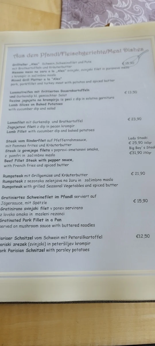 Speisekarte photo 10
