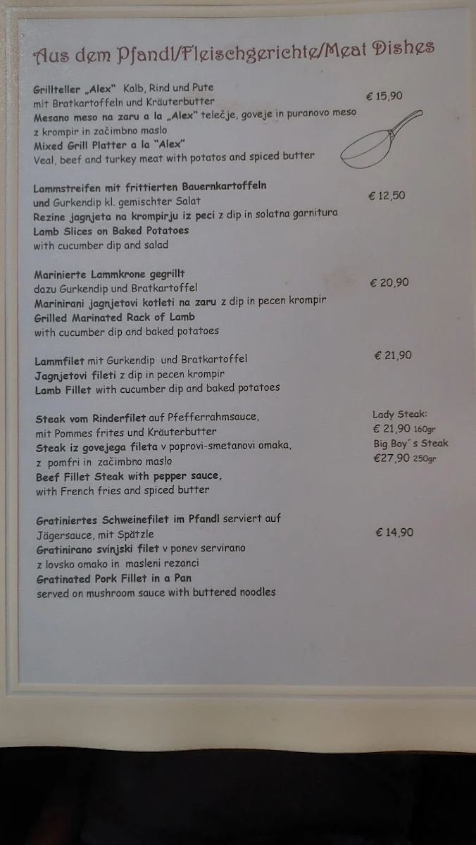 Speisekarte photo 5