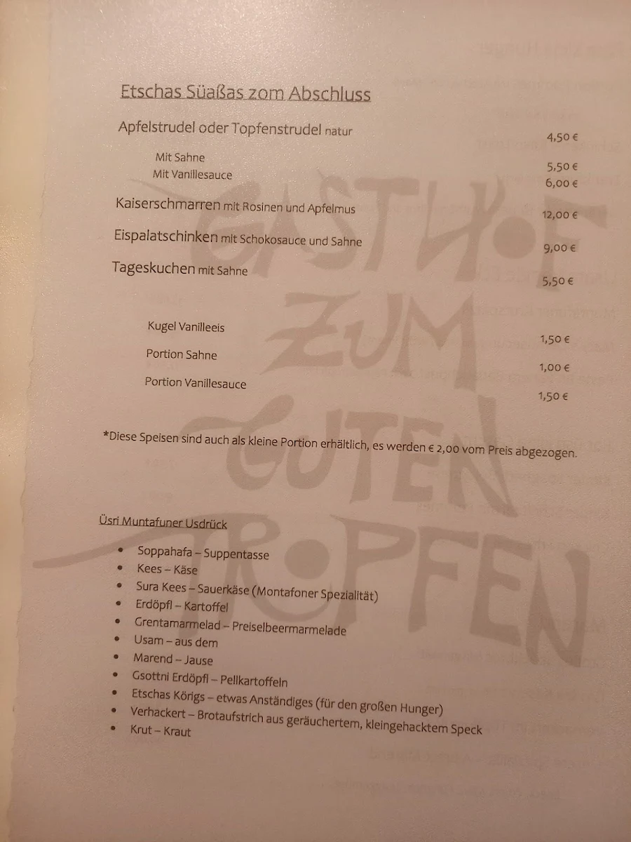 Speisekarte photo 4