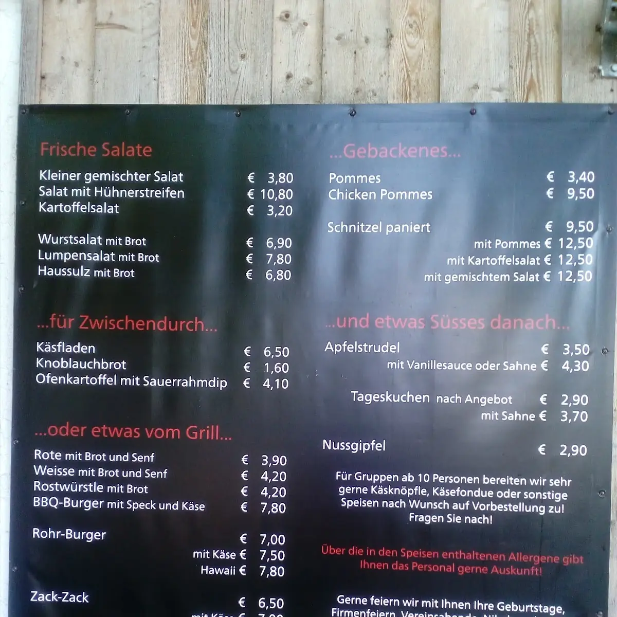 Speisekarte photo 7