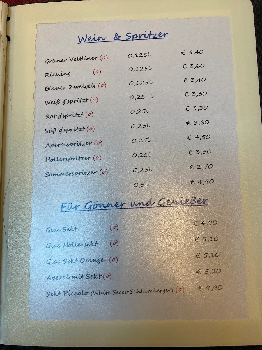 Speisekarte photo 3