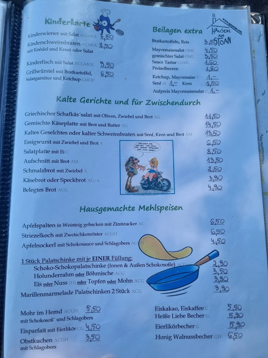 Speisekarte photo 2