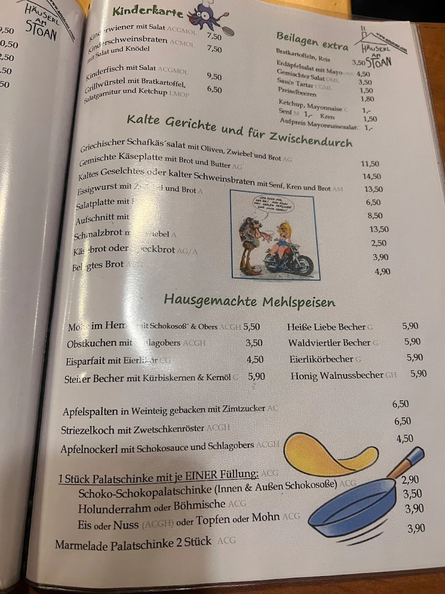 Speisekarte photo 5