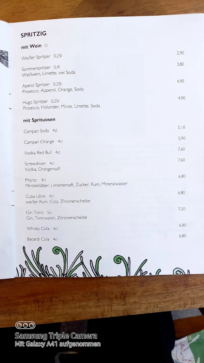 Speisekarte photo 1