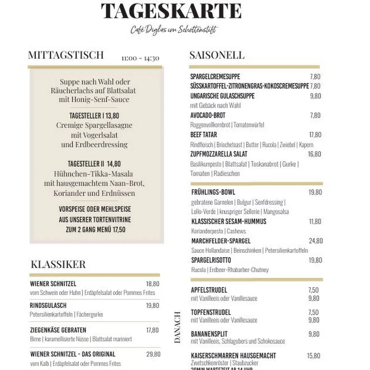 Speisekarte photo 1