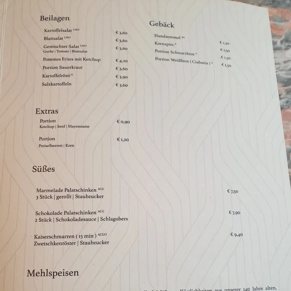 Speisekarte photo 10