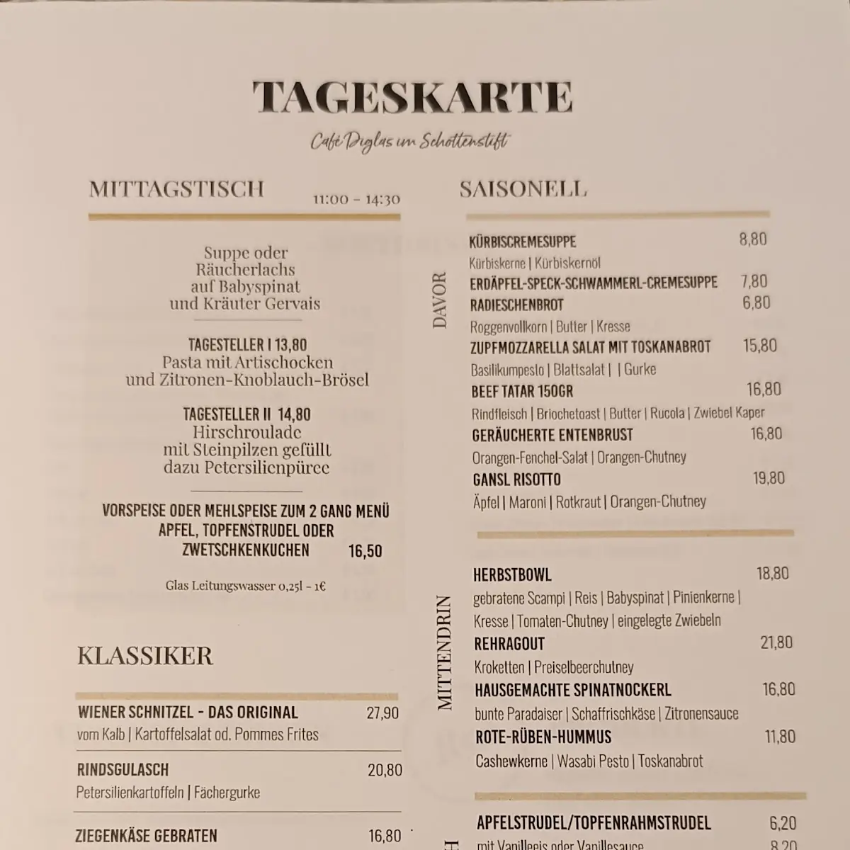 Speisekarte photo 5