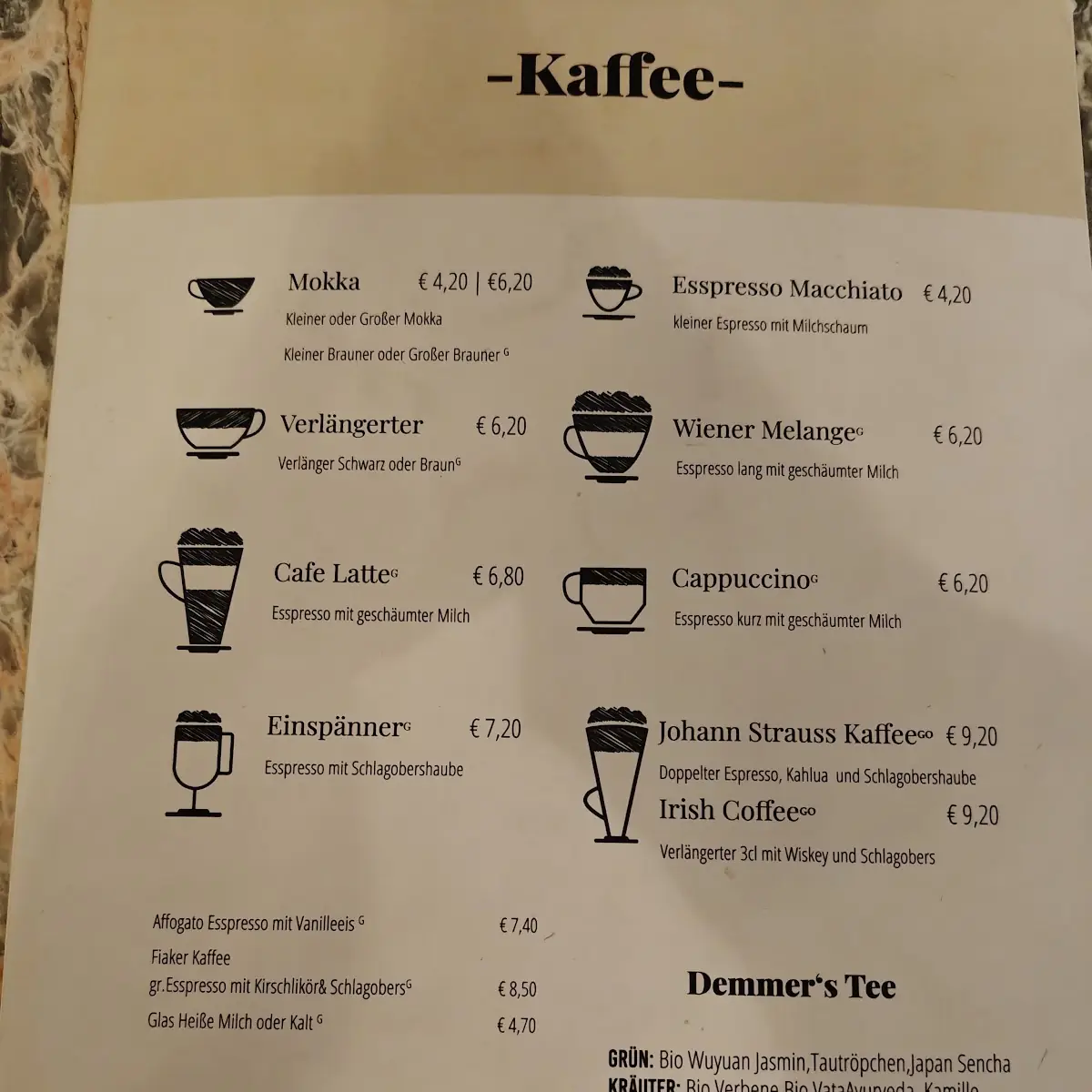Speisekarte photo 6