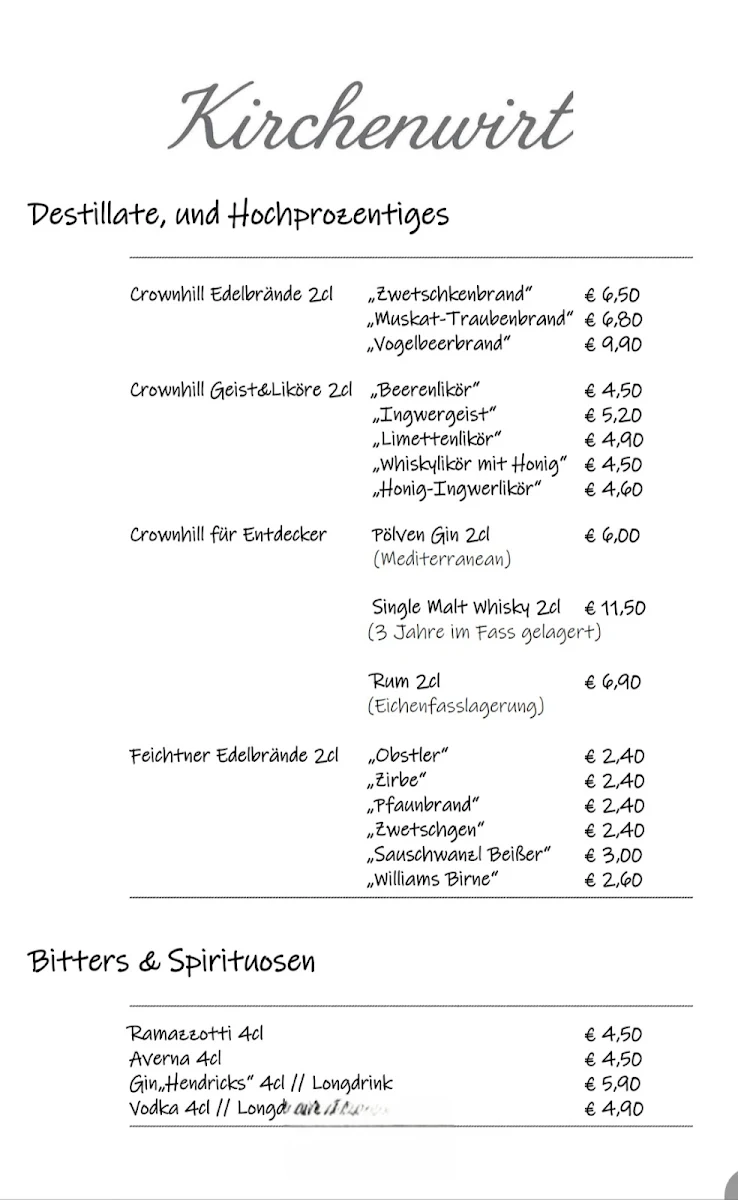 Speisekarte photo 1