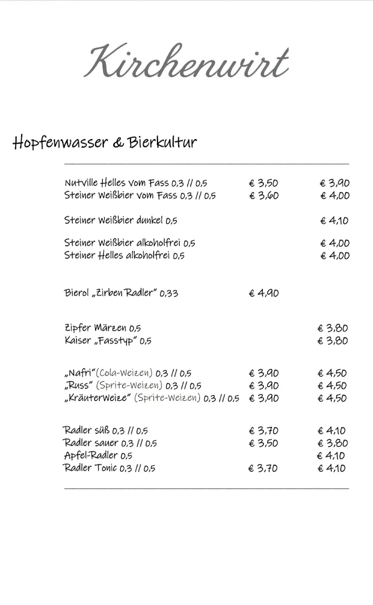 Speisekarte photo 3
