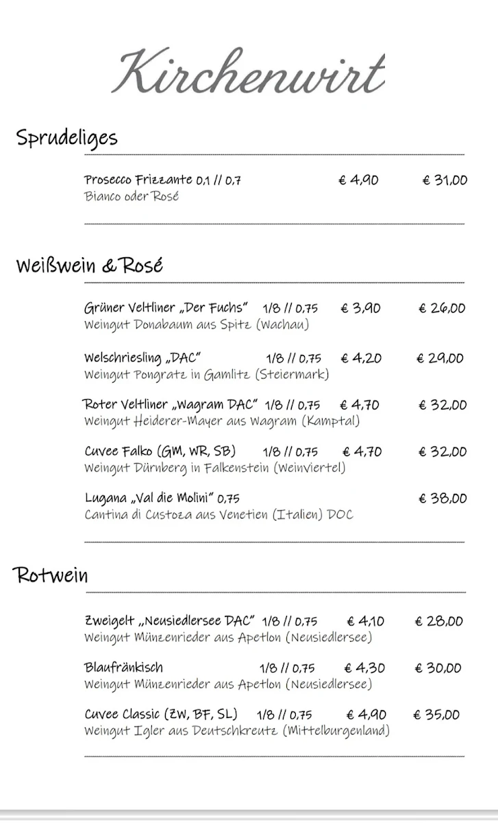 Speisekarte photo 5