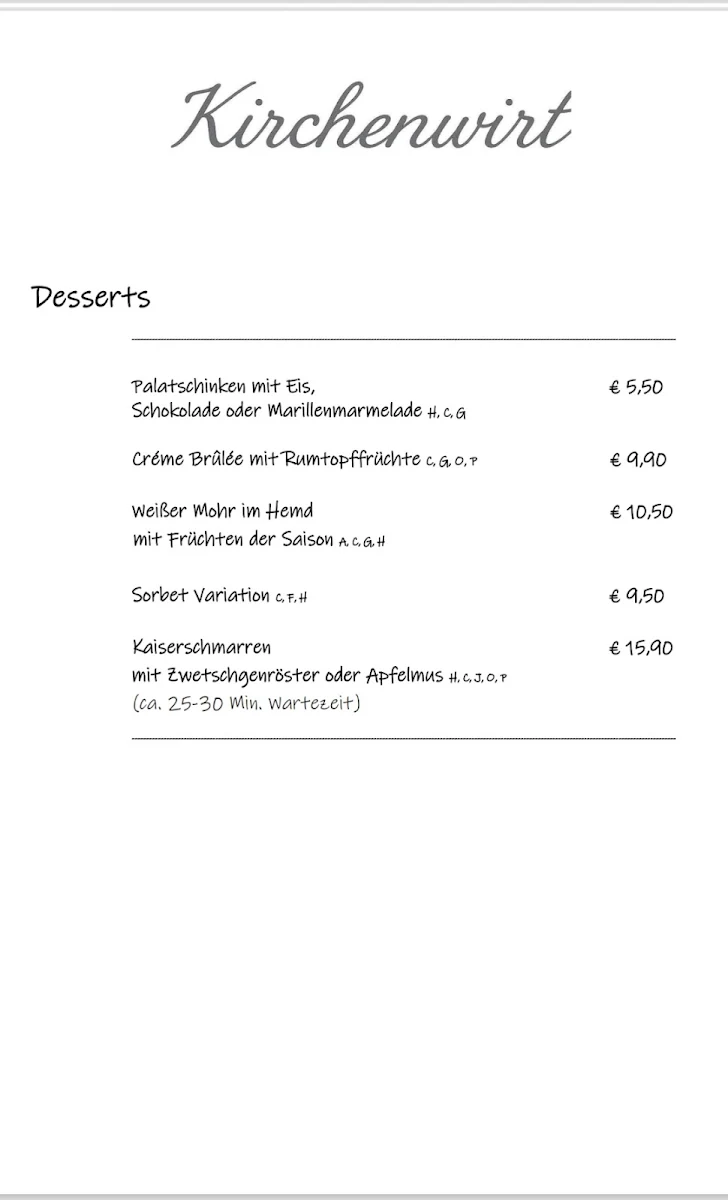 Speisekarte photo 8