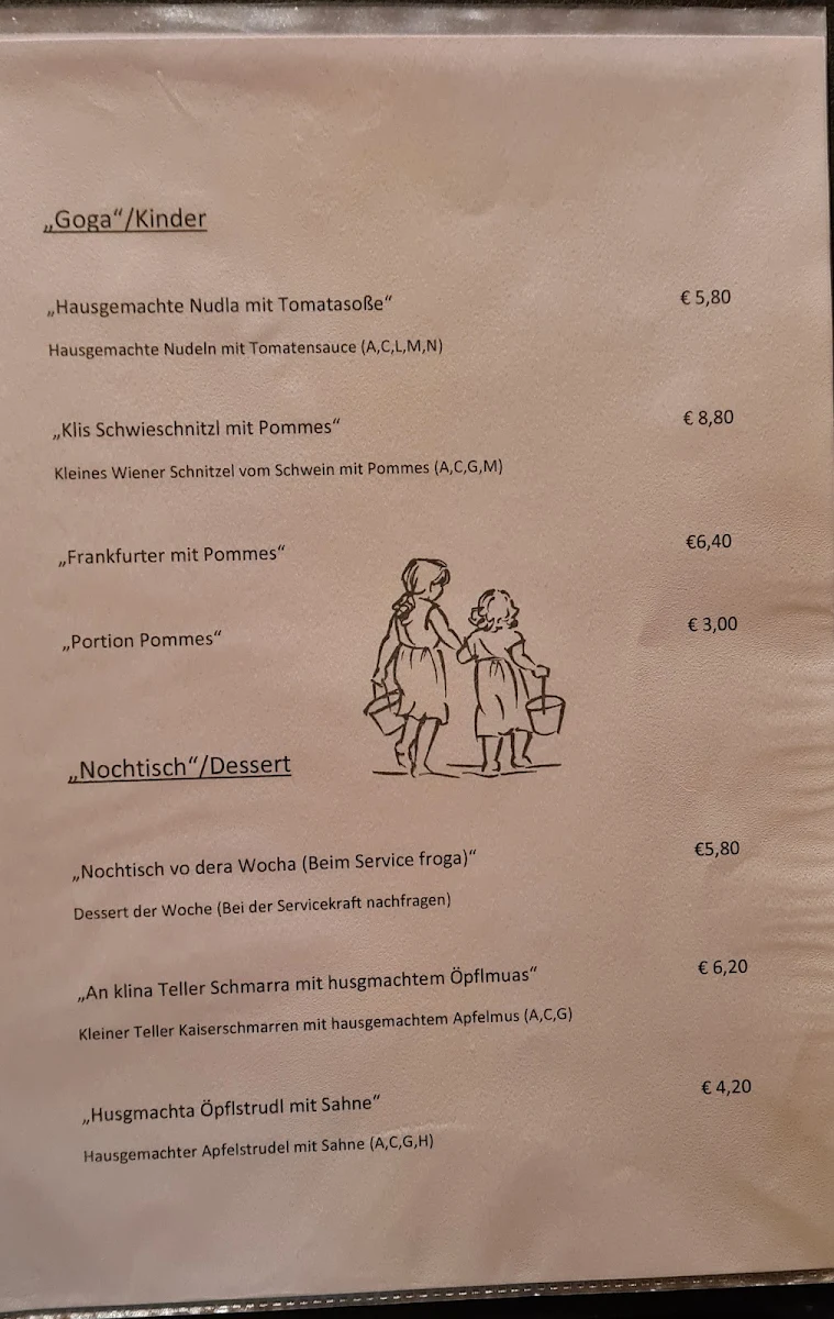 Speisekarte photo 2