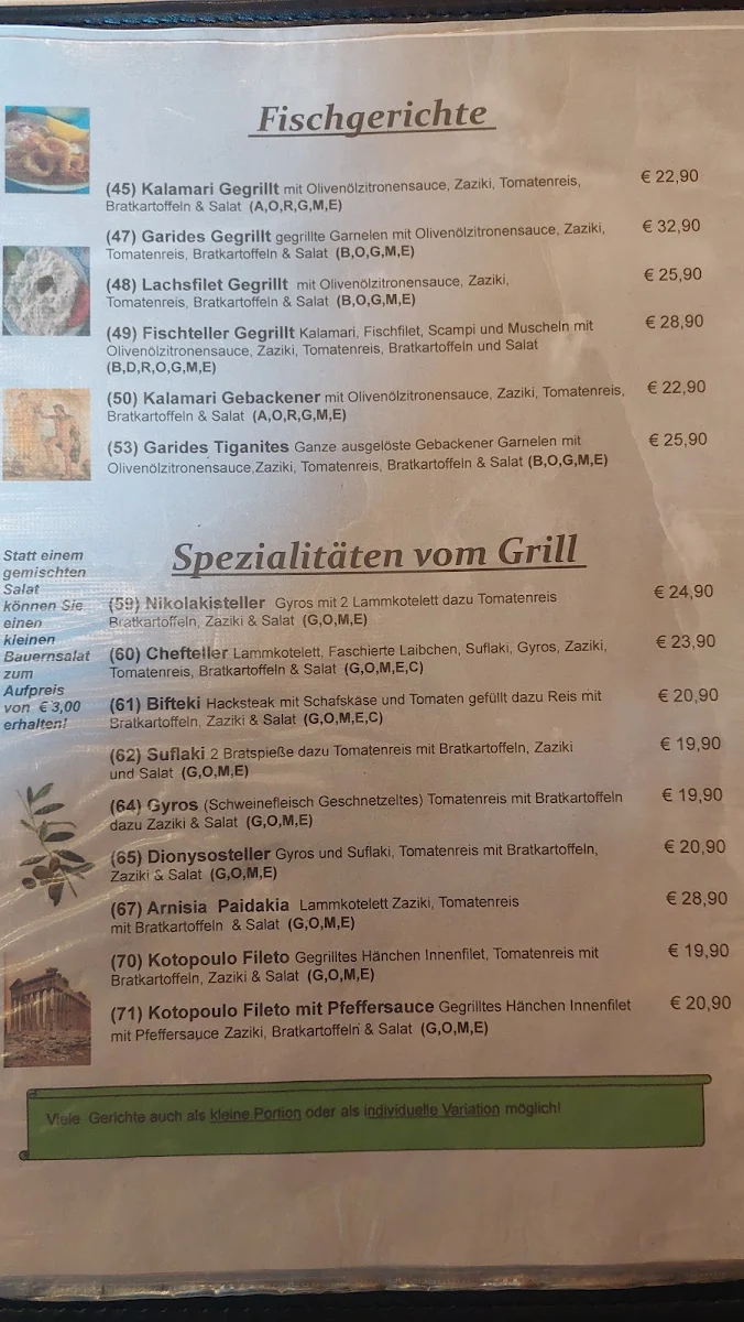 Speisekarte photo 5