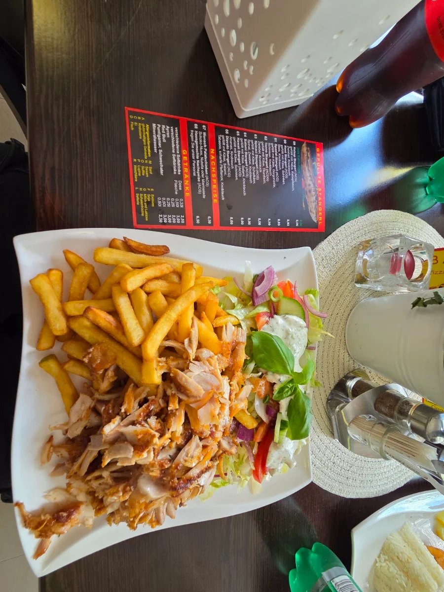 Speisekarte, BADEM Pizza & Kebaphaus