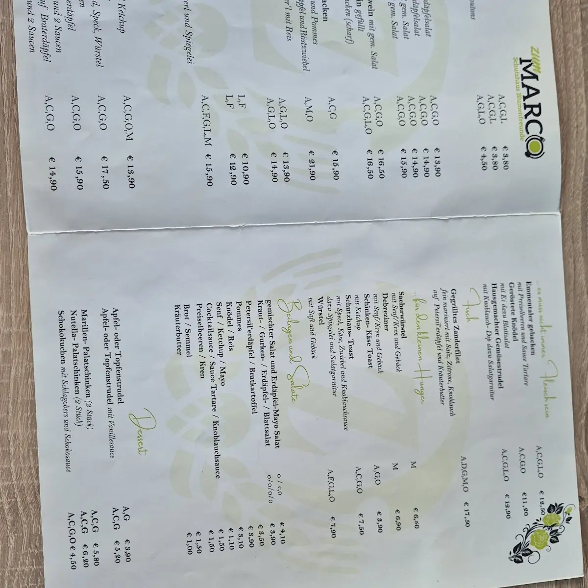 Speisekarte photo 6