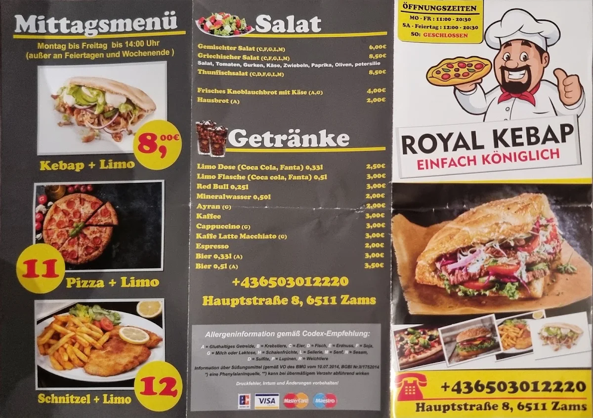 Speisekarte photo 5