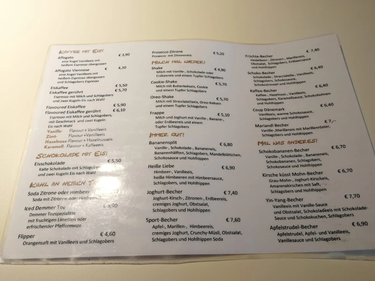 Speisekarte photo 1