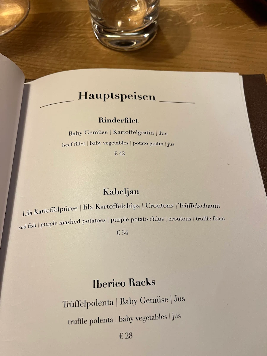 Speisekarte photo 1