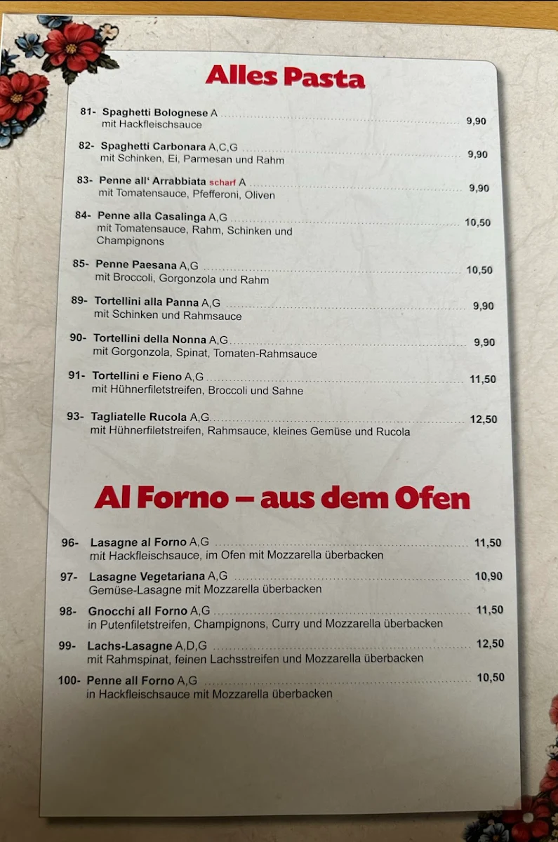 Speisekarte photo 1
