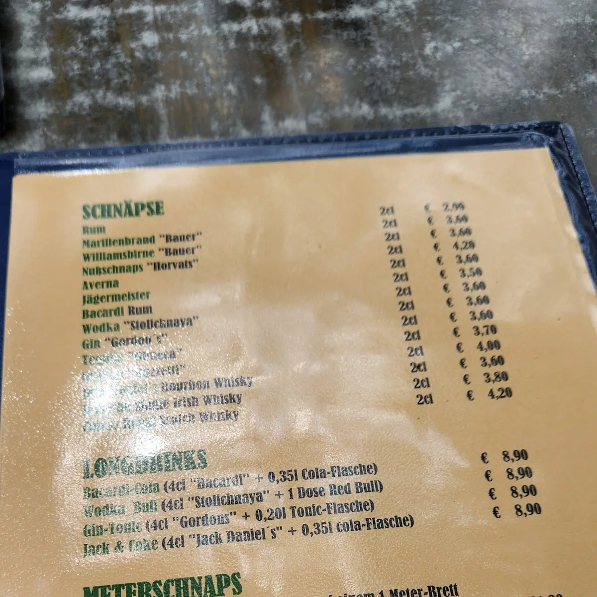 Speisekarte photo 6