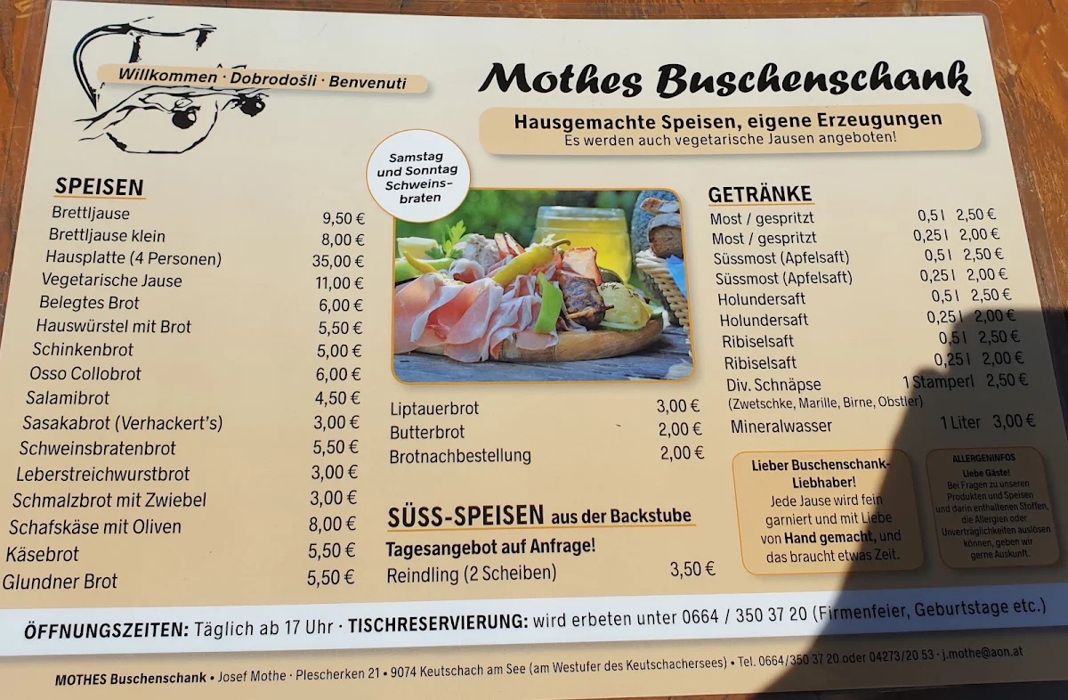 Speisekarte photo 1