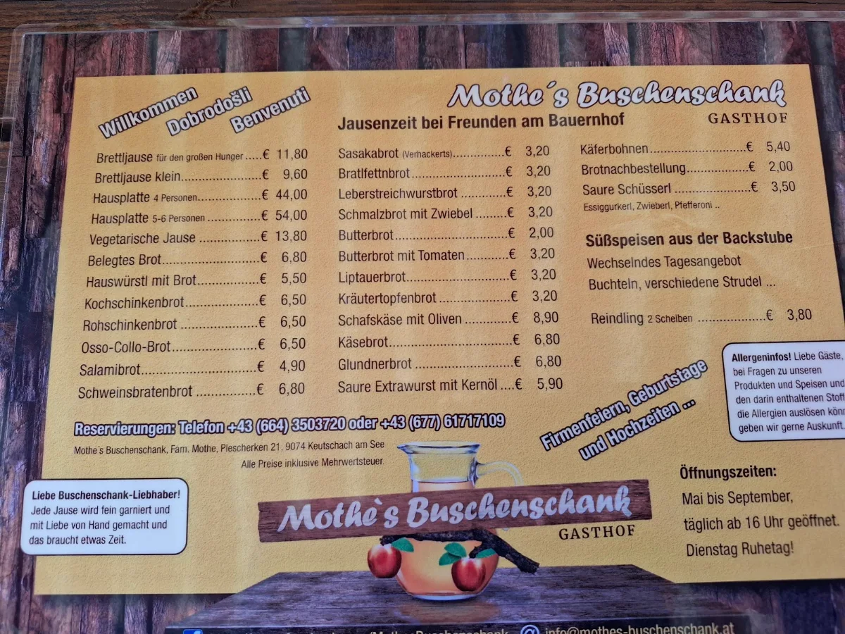 Speisekarte photo 4