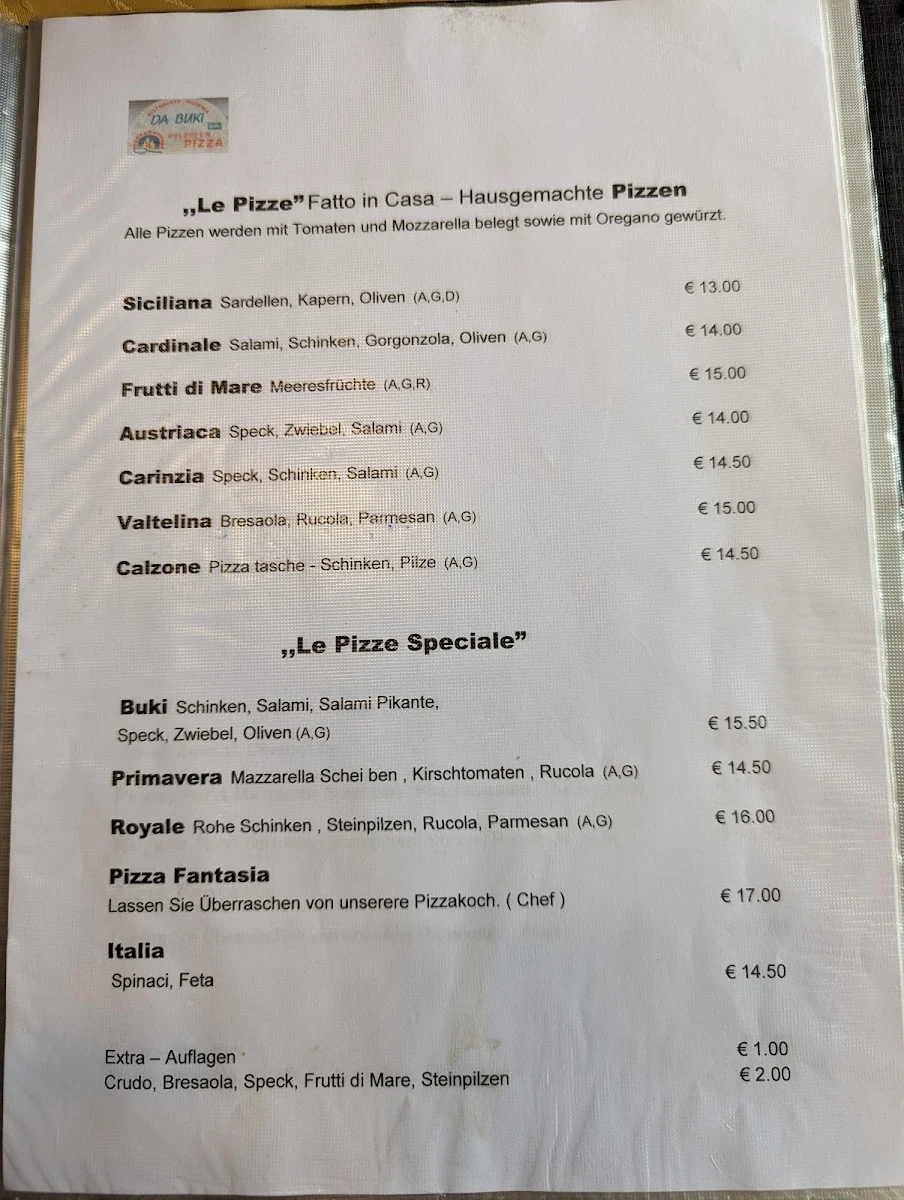 Speisekarte photo 3