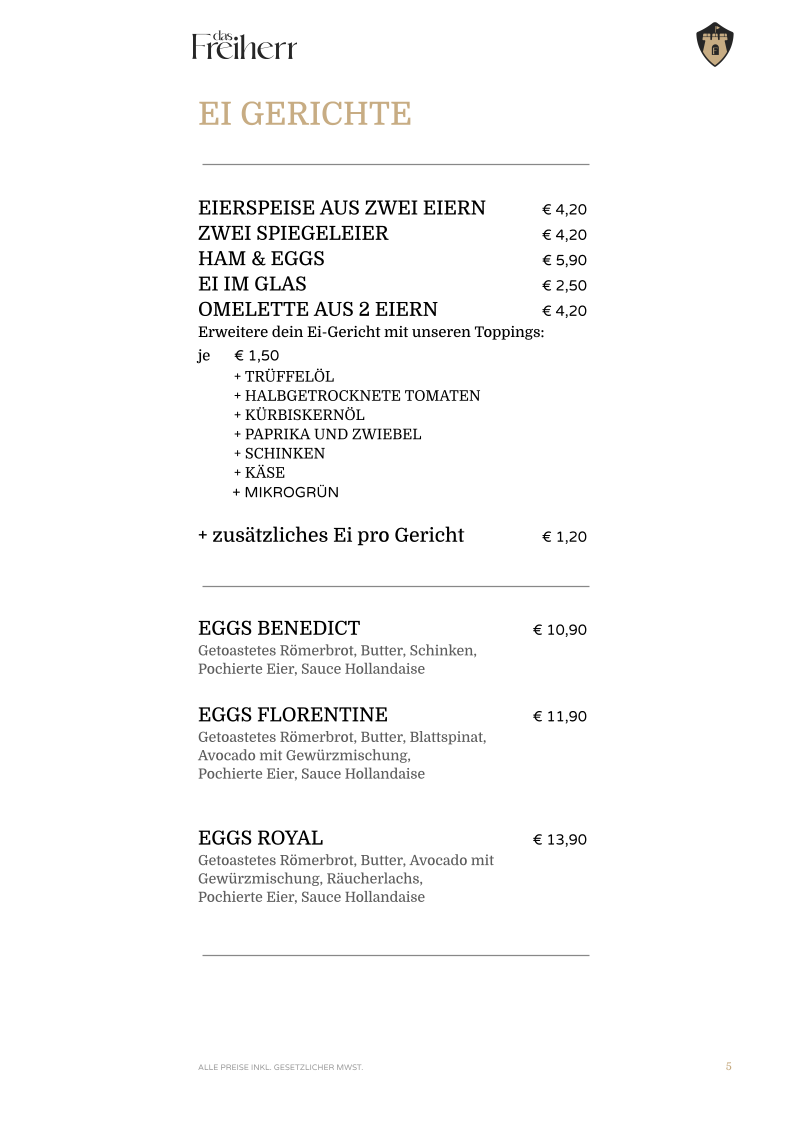 Speisekarte photo 3
